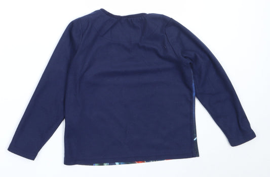 Matalan Boys Blue Solid Polyester  Pyjama Top Size 6 Years   - marvel