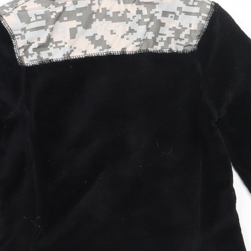 Pink Anie Girls Black   Jacket  Size 7-8 Years