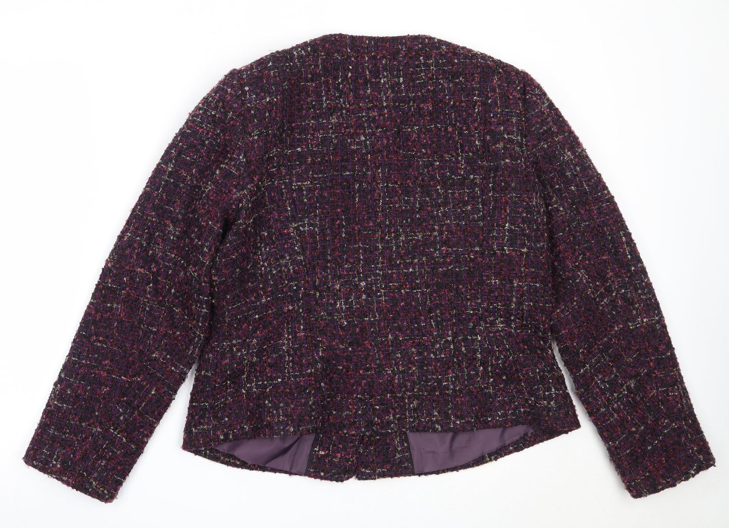 Marks and Spencer Womens Purple   Overcoat Coat Size 14