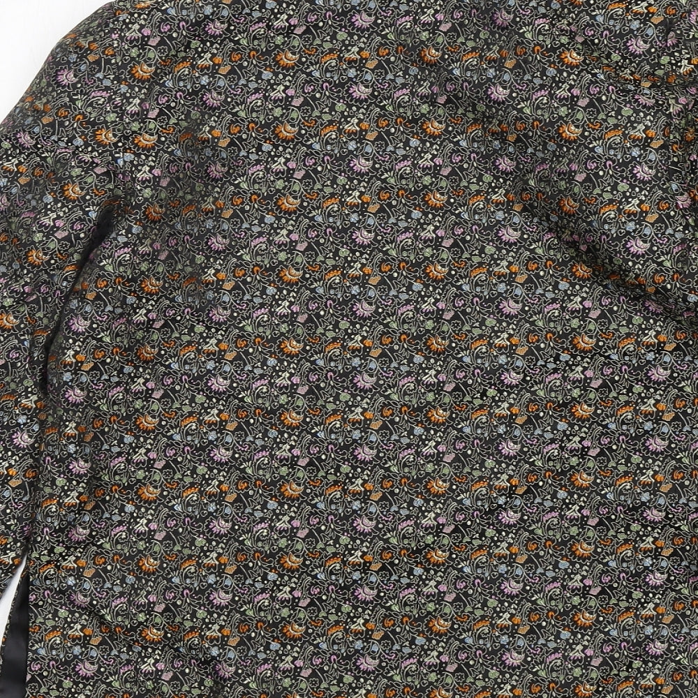 Henki Womens Multicoloured Floral  Jacket Blazer Size M