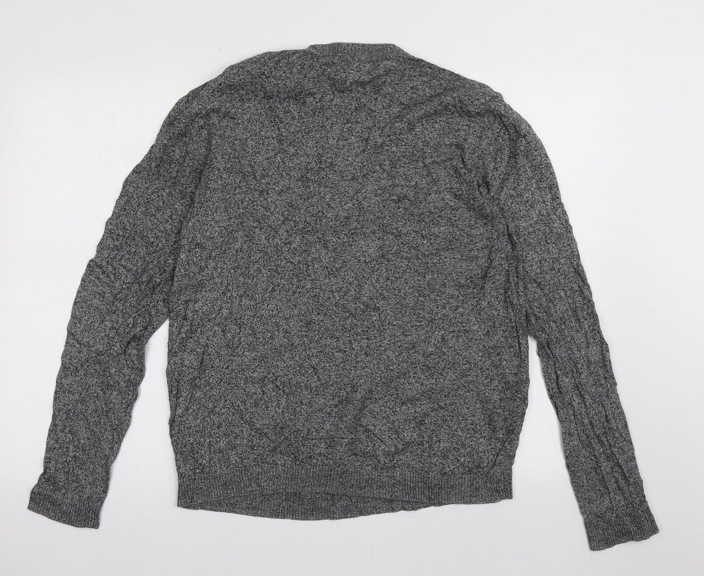 ASOS Mens Grey  Cotton Pullover Sweatshirt Size M