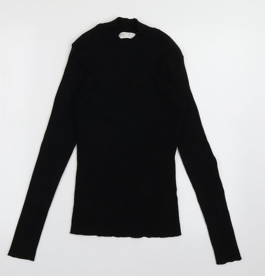 Primark Womens Black  Viscose Pullover Sweatshirt Size M  Pullover