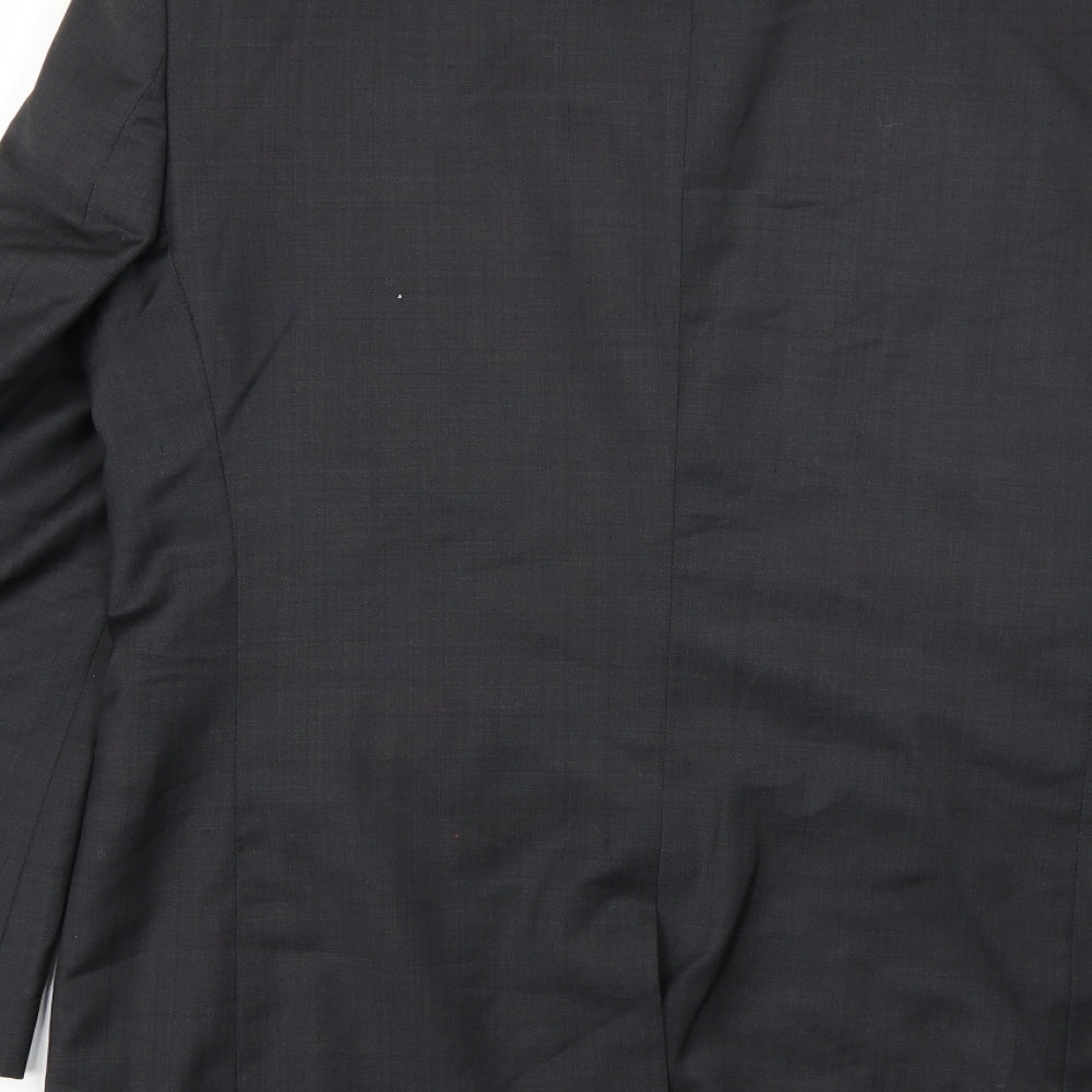 NEXT Mens Grey  Wool Jacket Suit Jacket