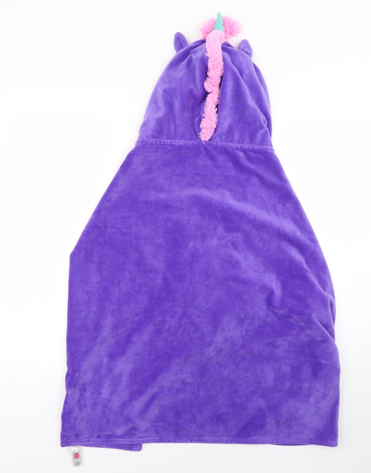 TU Girls Purple  Polyester  Gown One Size   - Cape