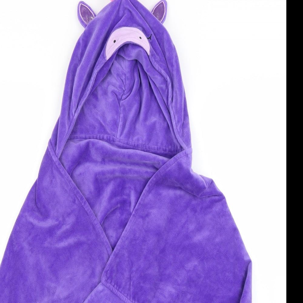 TU Girls Purple  Polyester  Gown One Size   - Cape