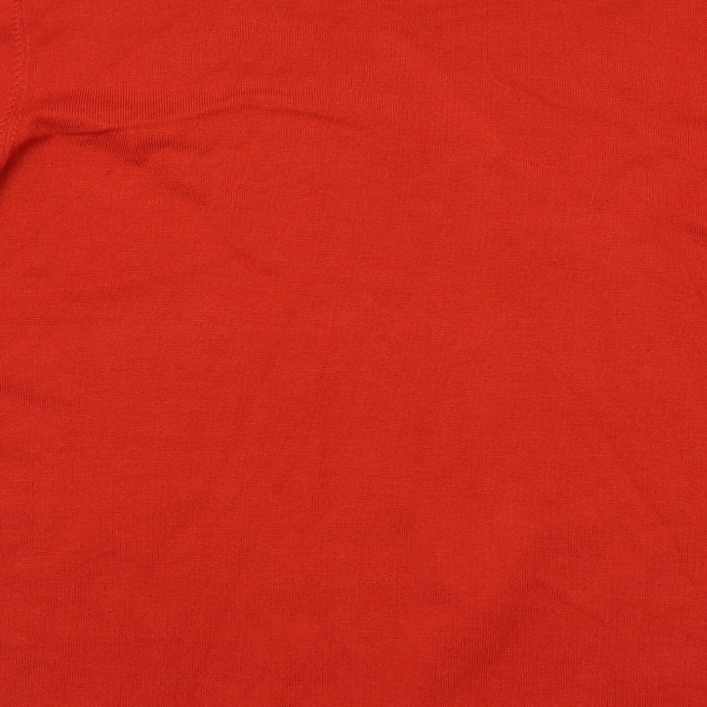 Gerard Womens Red Round Neck  Viscose Pullover Jumper Size 18