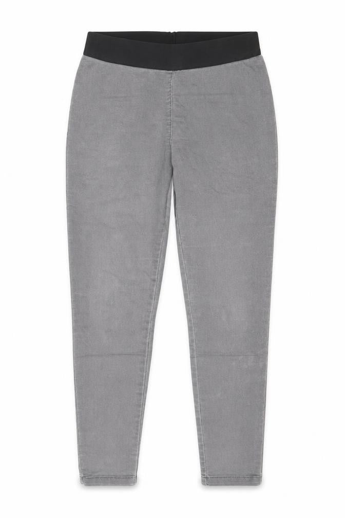 Marks and Spencer Womens Grey  Cotton Skinny Jeans Size 12 L29 in Regular