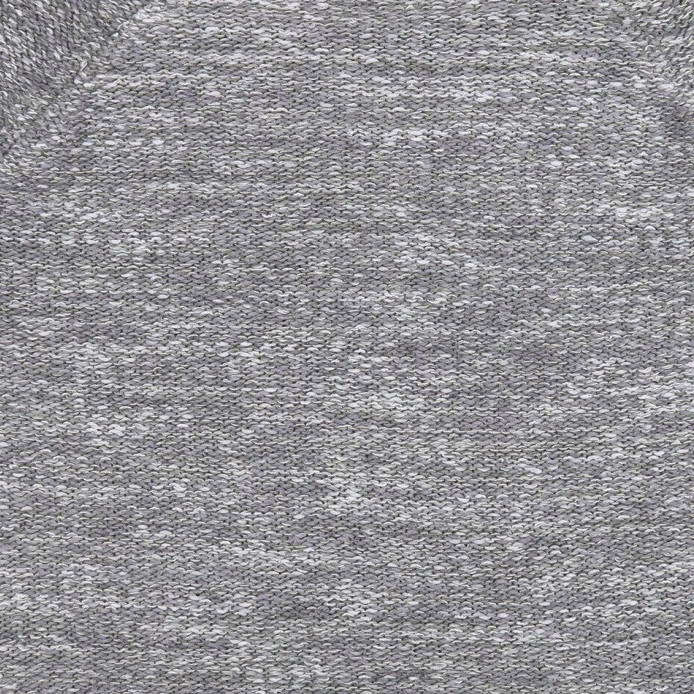 David Emanuel Womens Grey Round Neck  Acrylic Pullover Jumper Size L