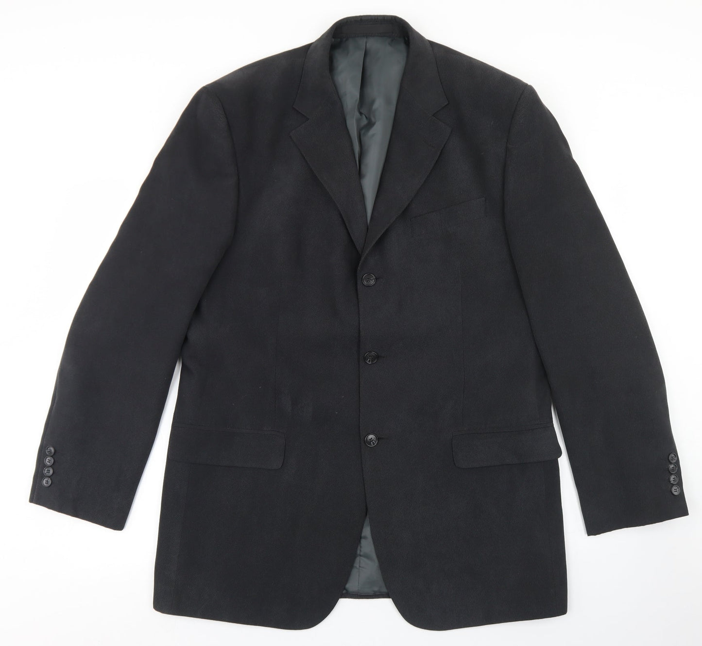 Marks & Spencer Mens Grey  Polyester Jacket Blazer Size 40