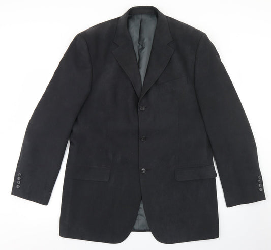 Marks & Spencer Mens Grey  Polyester Jacket Blazer Size 40
