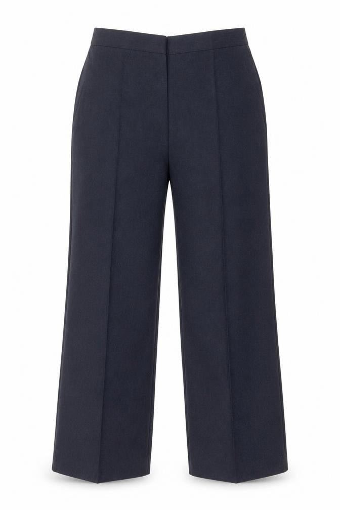 First Avenue Womens Blue  Polyester Dress Pants Trousers Size 14 L25 in Regular