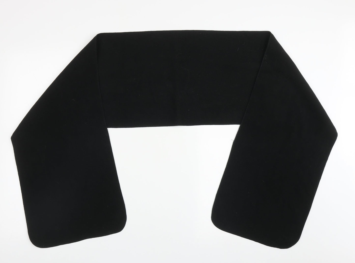 Preworn Mens Black  Polyester Scarf  One Size