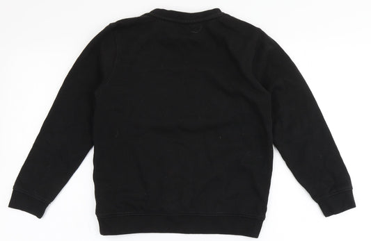 Primark Boys Black  Cotton Pullover Sweatshirt Size S   - Fortnite
