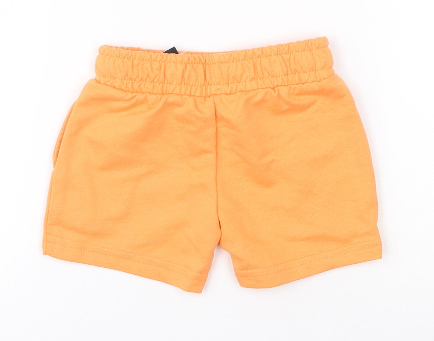 Dunnes Stores Baby Orange  Cotton Jogger Trousers Size 6-9 Months
