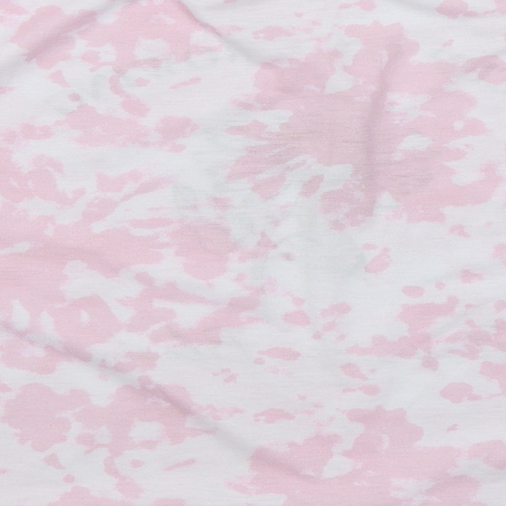 Dunnes Stores Girls Pink Spotted Polyester Top Pyjama Top Size 11-12 Years   - Keep on growing. Stay in bloom