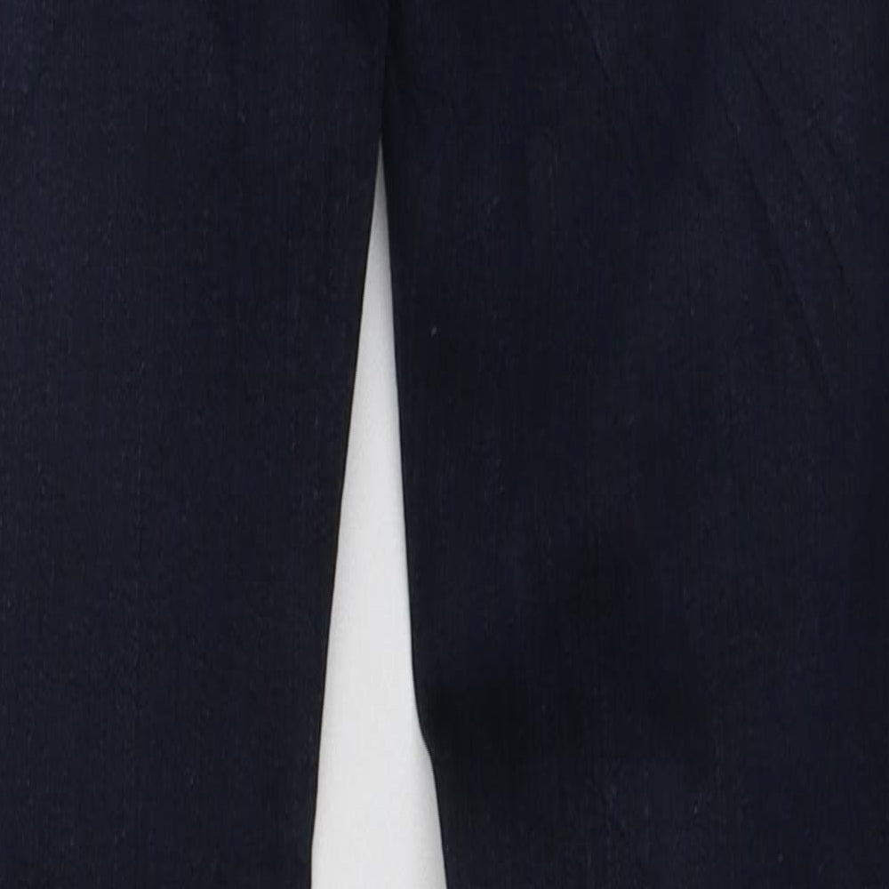 Here + There Girls Blue  Cotton Skinny Jeans Size 12-13 Years  Regular Zip