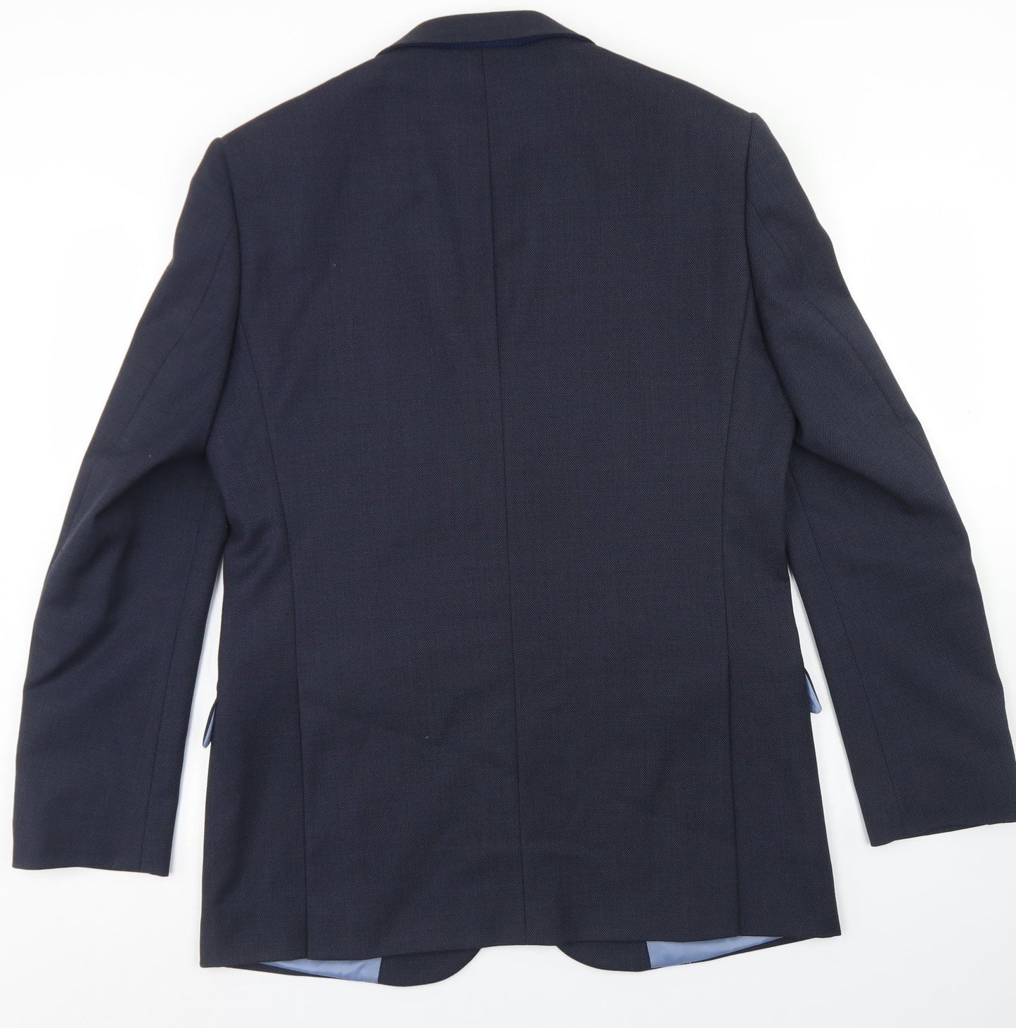 Taylor & Wright Mens Blue  Polyester Jacket Blazer Size 40
