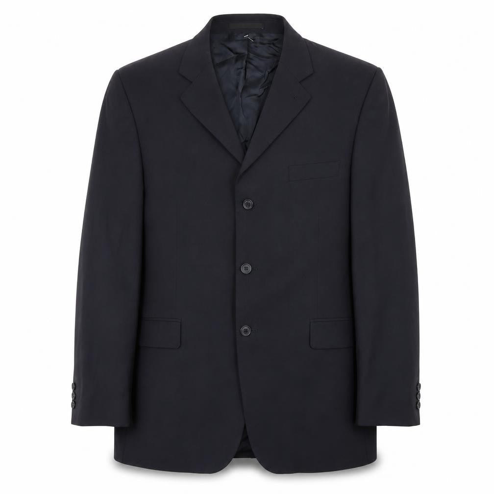 Burton Mens Blue  Polyester Jacket Blazer Size 44