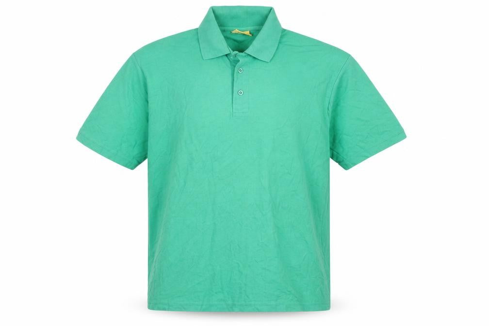 UCC Collection Mens Green  Cotton  Polo Size L Collared