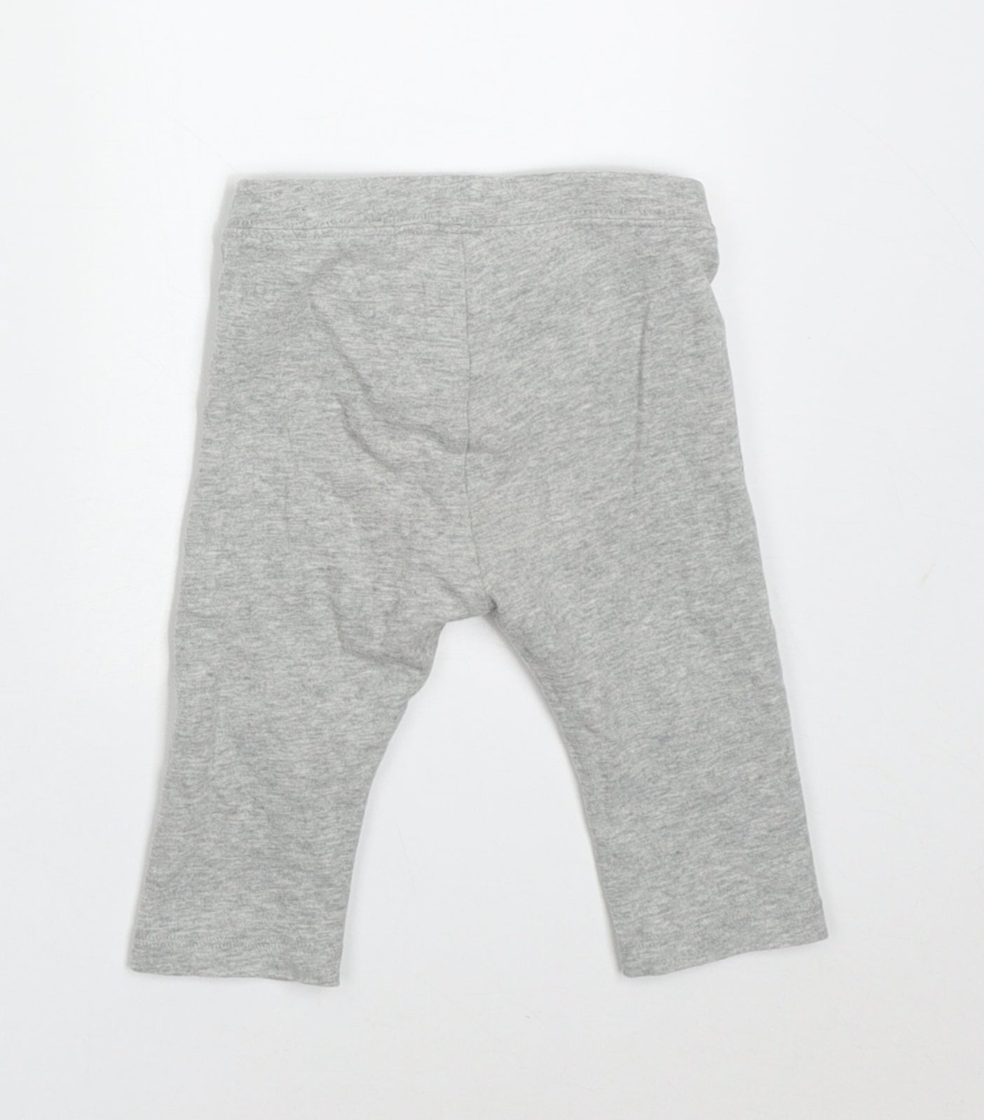 H&M Girls Grey  Cotton Capri Leggings Size 12-18 Months  Pullover - star print