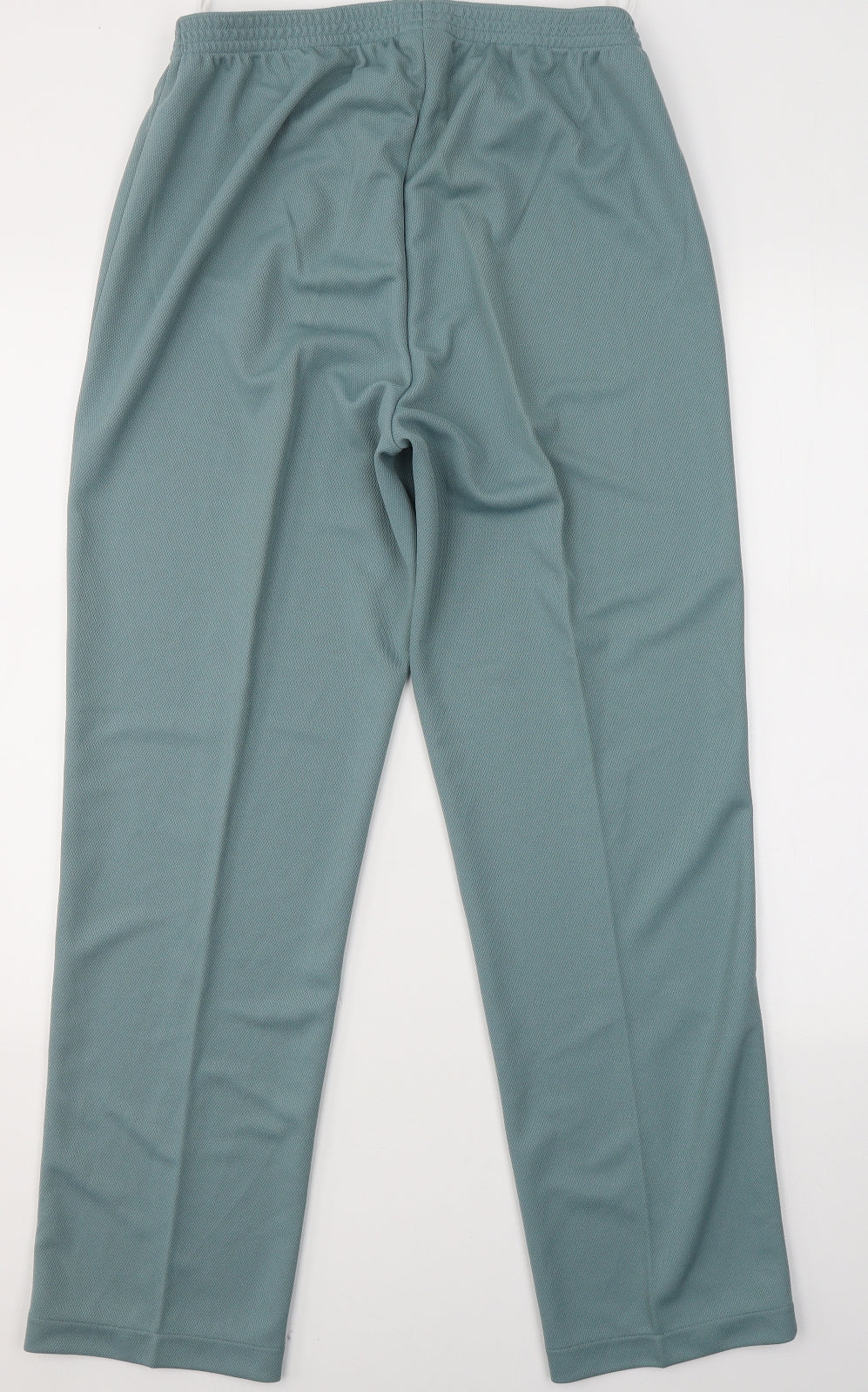 Damart Womens Green  Polyester Trousers  Size 14 L29 in Regular