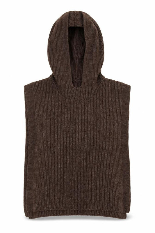 Primark Womens Brown  Polyester Cape Hoodie One Size