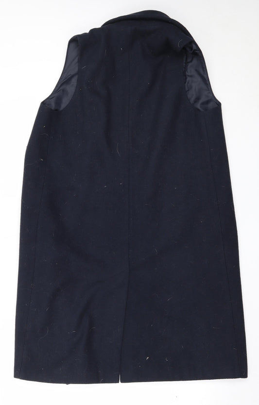 New Look Womens Blue   Overcoat Coat Size 10