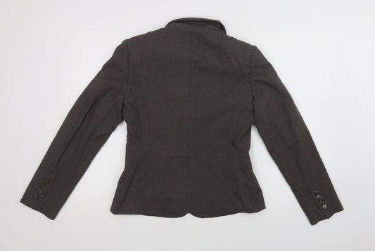AMARANTO Womens Grey   Jacket Blazer Size 12  Button