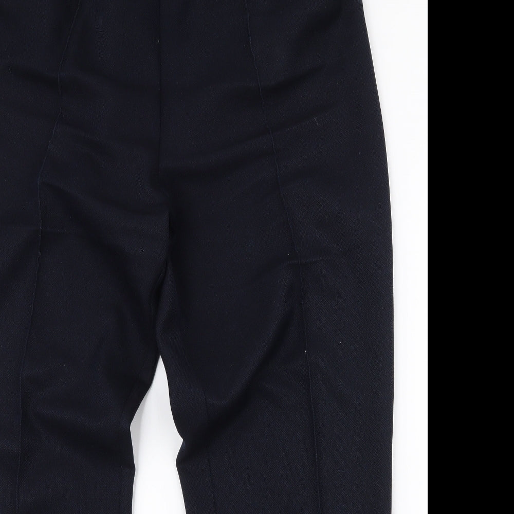 Marks and Spencer Womens Blue  Polyester Trousers  Size 18 L28.5 in Regular