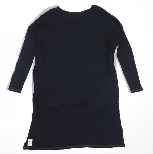 Postcard Womens Grey Round Neck  Viscose Pullover Jumper Size S