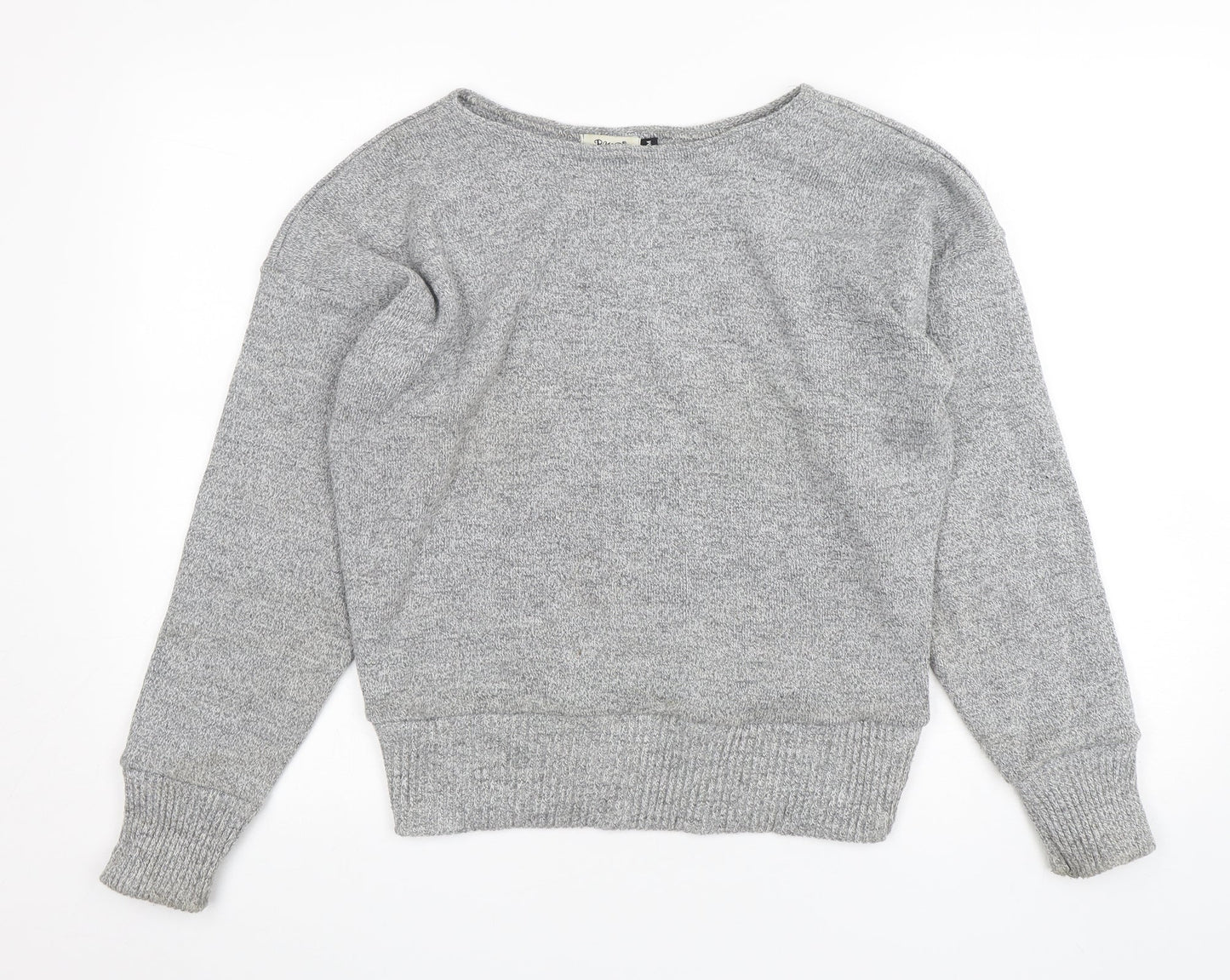 RMB Womens Grey  Acrylic Pullover Sweatshirt Size S  Pullover