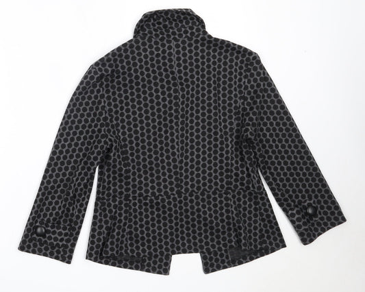 Epilogue Womens Black   Jacket  Size 10  Button