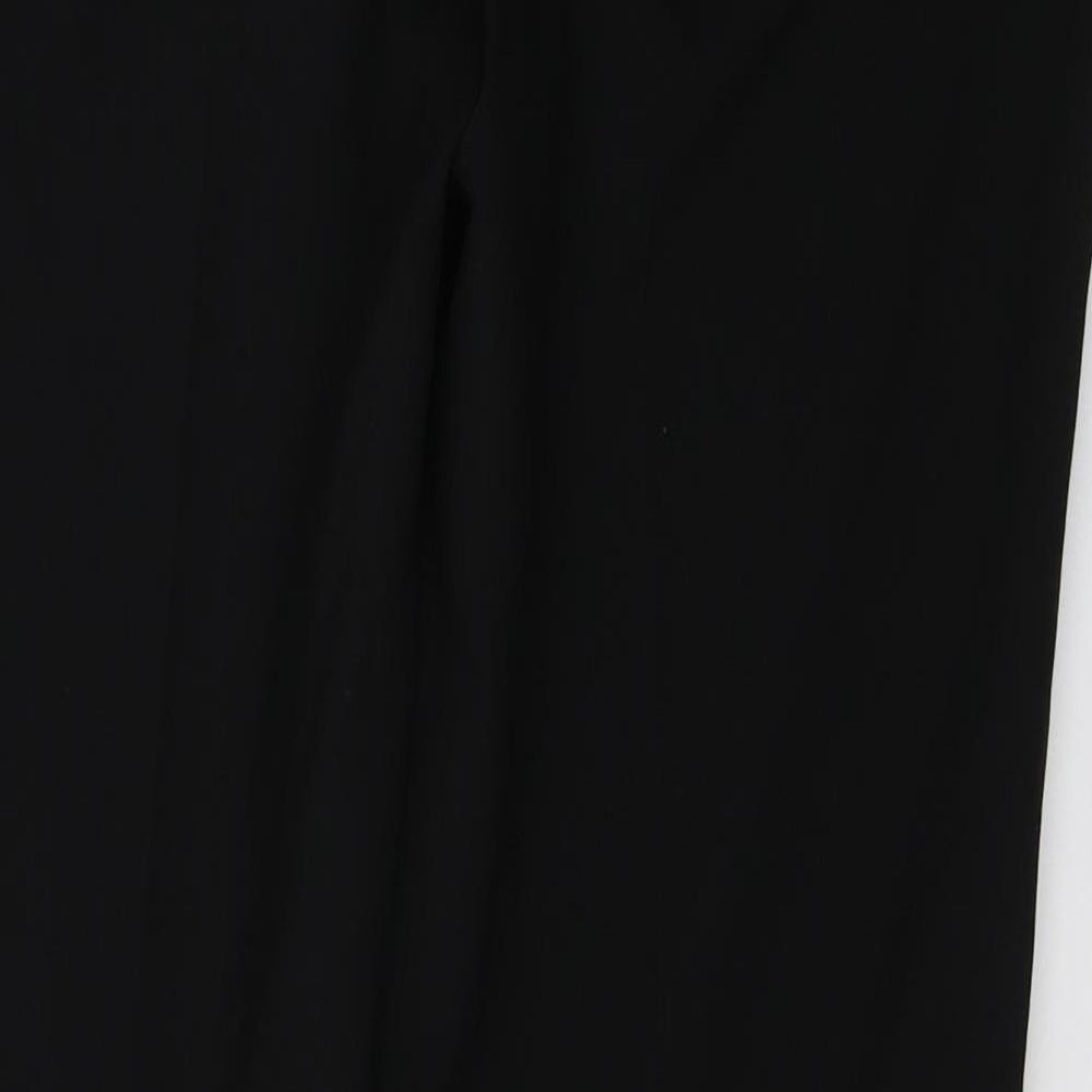 Dunnes Stores Womens Black  Polyester Trousers  Size 12 L29 in Regular