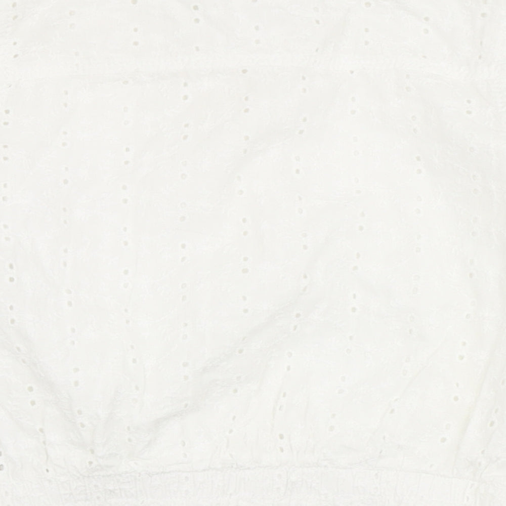 NEXT Girls White   Jacket  Size 3-4 Years  Zip