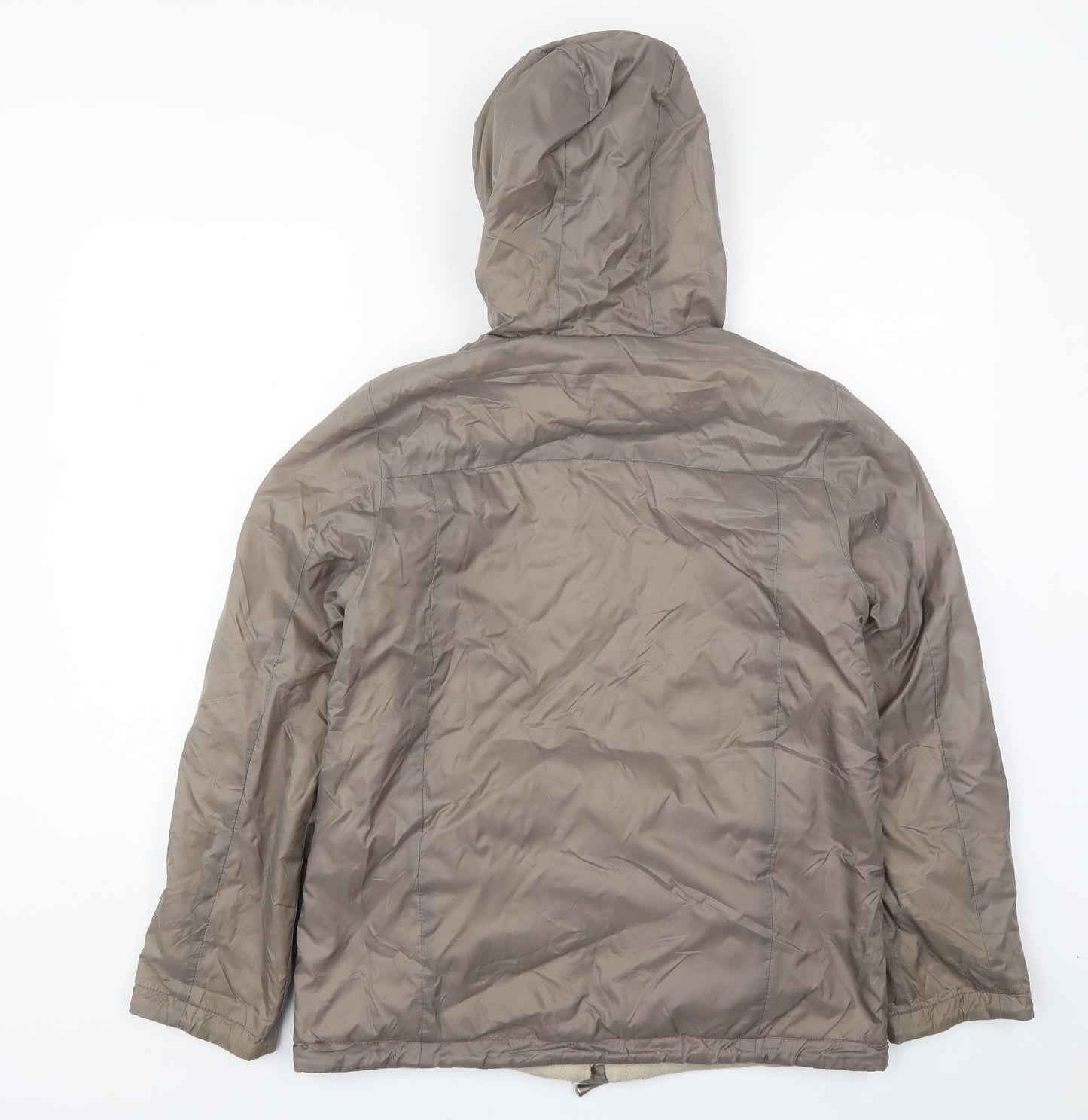 BHS Womens Brown   Jacket Coat Size 12  Zip