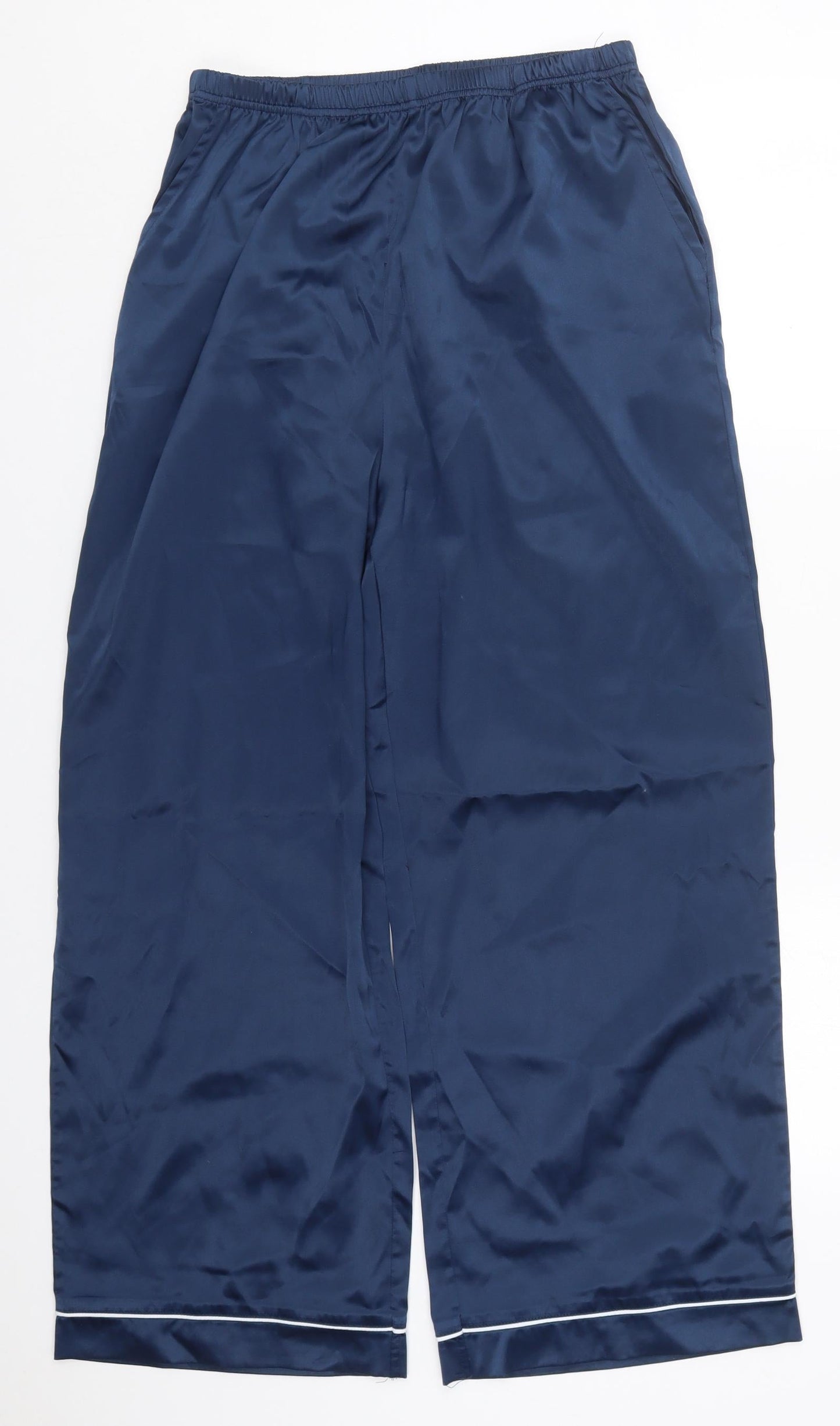Preworn Womens Blue  Polyester Trousers  Size L L26 in Regular  - Pyjama Pants