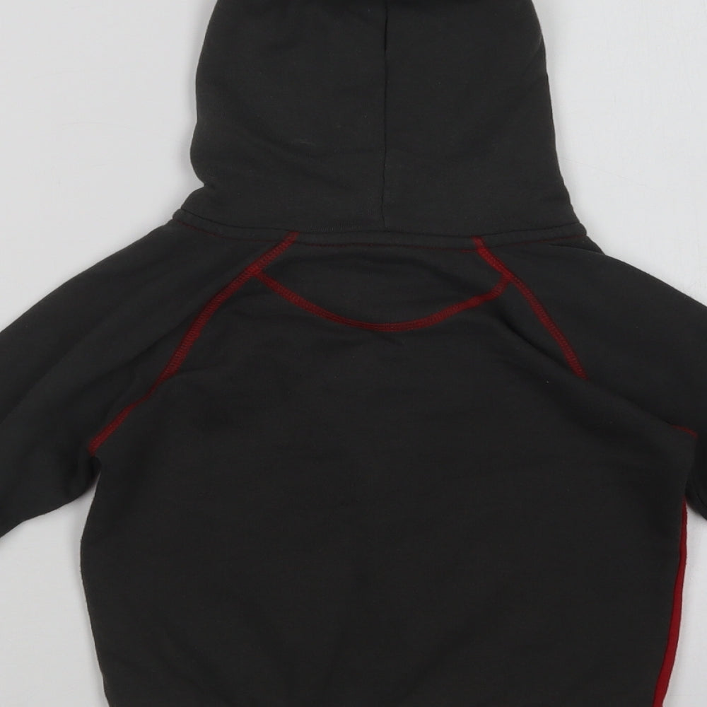 Kids Country Canada Baby Red Colourblock Cotton Full Zip Jumper Size 12-18 Months  Zip - Moose