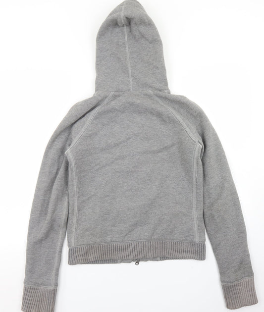 Gilly Hicks Womens Grey   Jacket  Size L  Lace Up