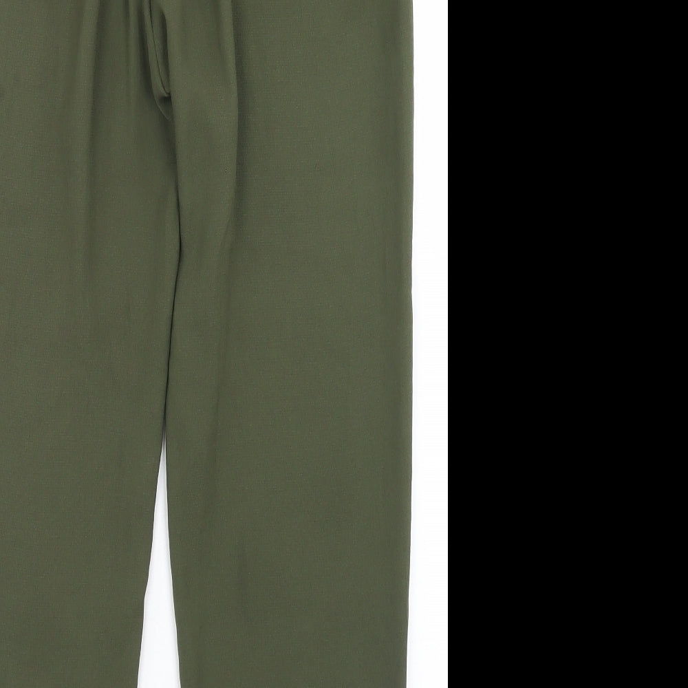 Esprit Womens Green  Polyester Dress Pants Trousers Size 12 L25 in Regular