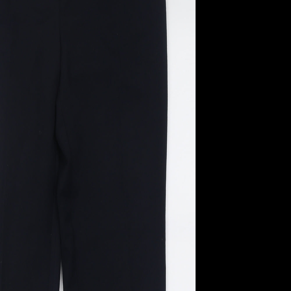 Gerard Womens Blue  Polyester Trousers  Size 10 L29 in Regular Button