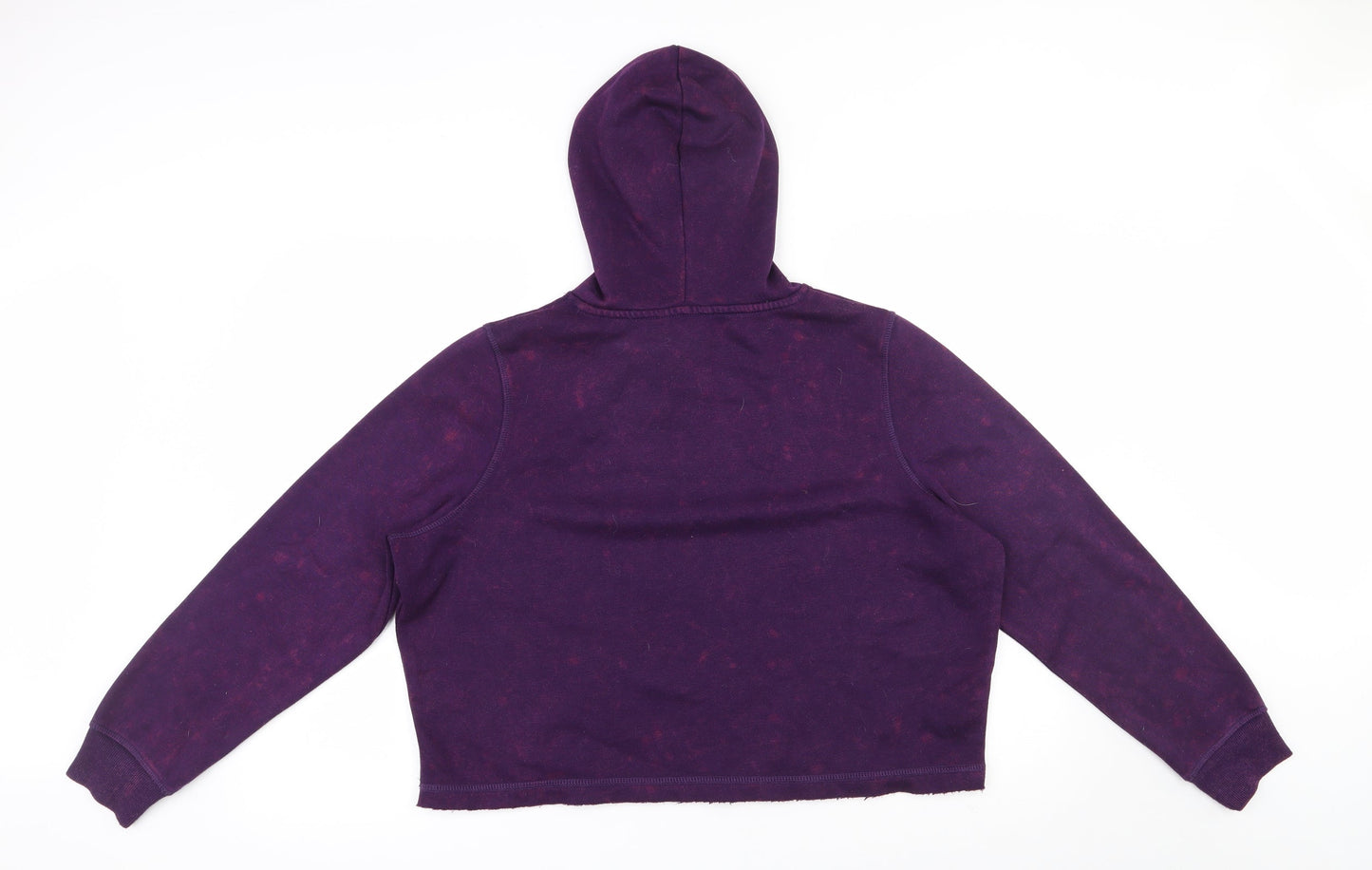 George Womens Purple  Polyester Pullover Sweatshirt Size 16  Pullover - Cropped