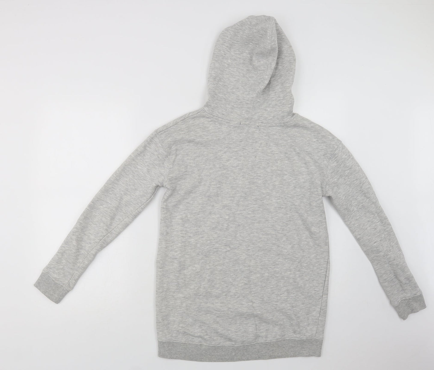 Primark Womens Grey  Polyester Pullover Hoodie Size 6
