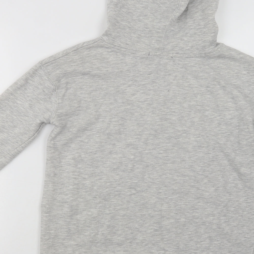 Primark Womens Grey  Polyester Pullover Hoodie Size 6