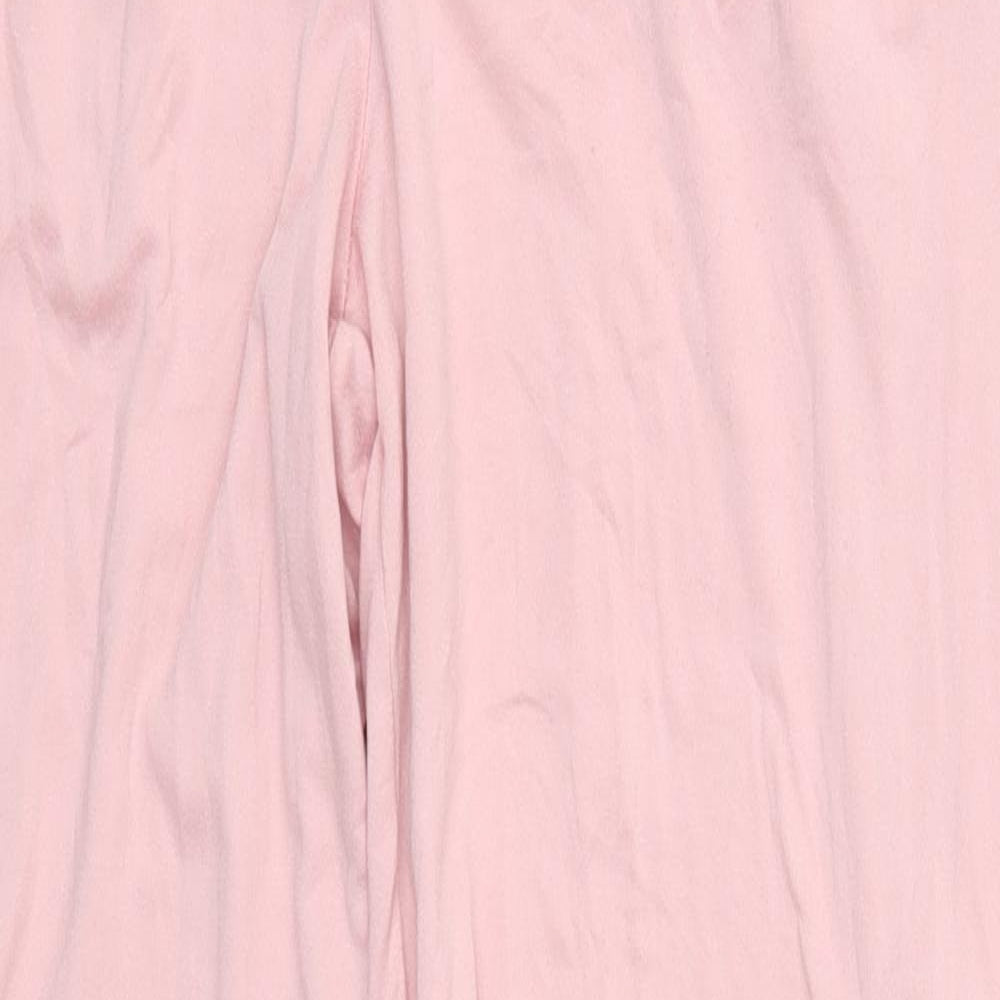 Preworn Womens Pink  Viscose Trousers  Size S L30 in Regular  - Pyjama Pants
