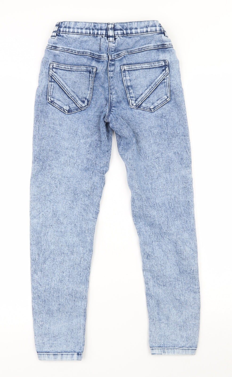 NEXT Girls Blue  Cotton Jegging Jeans Size 9 Months  Regular Pullover