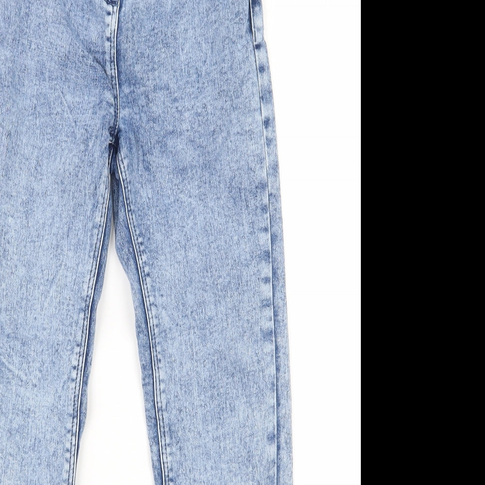 NEXT Girls Blue  Cotton Jegging Jeans Size 9 Months  Regular Pullover
