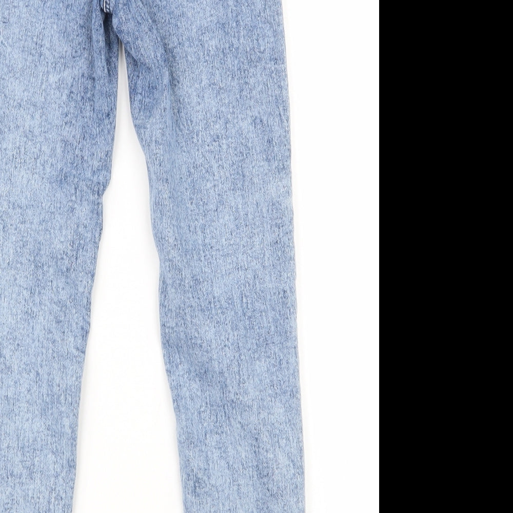 NEXT Girls Blue  Cotton Jegging Jeans Size 9 Months  Regular Pullover