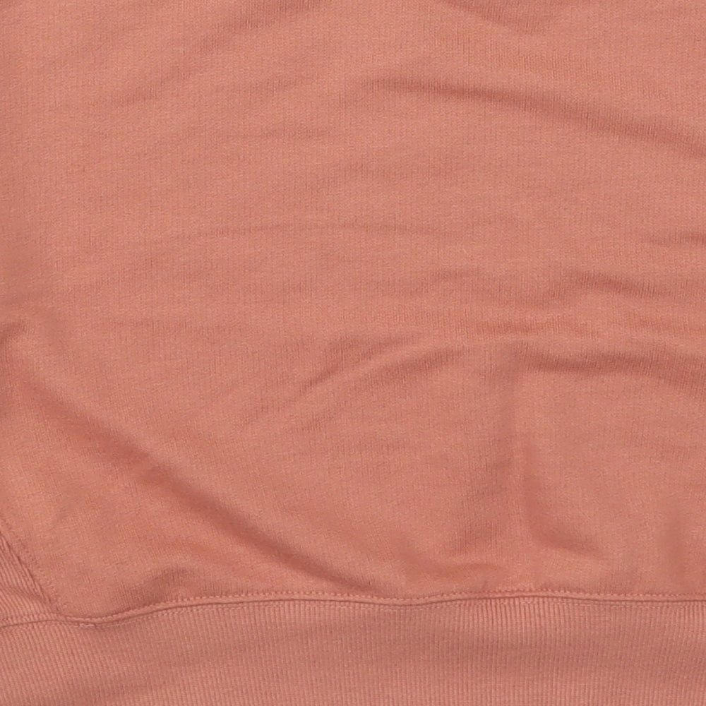 New Look Womens Red  Polyester Pullover Sweatshirt Size 6  Pullover - Terracotta