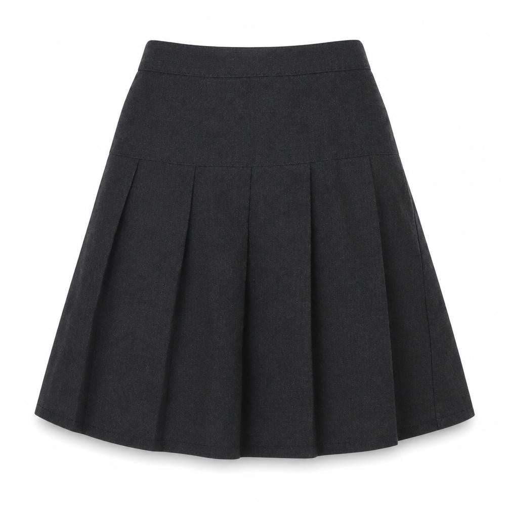 Dunnes Girls Grey  Polyester A-Line Skirt Size 5-6 Years  Regular Pull On - School Wear