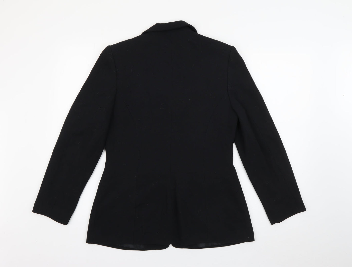 BHS Womens Black   Jacket Blazer Size 10   - Butterfly